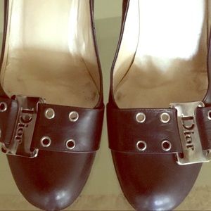 AUTHENTIC VINTAGE DIOR BLACK PUMPS * RARE!!! 37